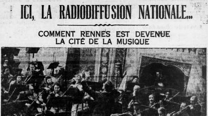 Radio Rennes en 1939